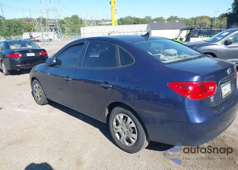2010 Hyundai Elantra Gls из США, поврежденный, VIN KMHDU4AD7AU186897